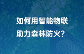 如何用智能物聯助力森林防火？