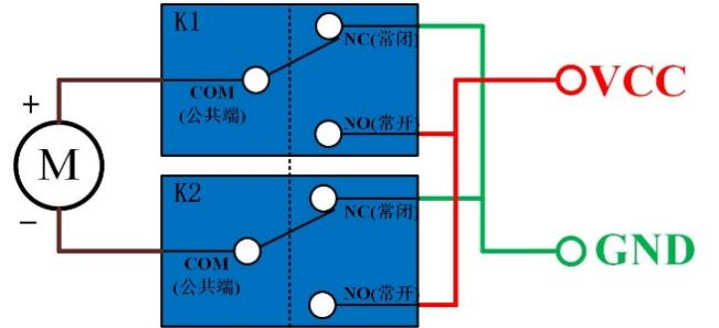 直流電機正反轉電路分析