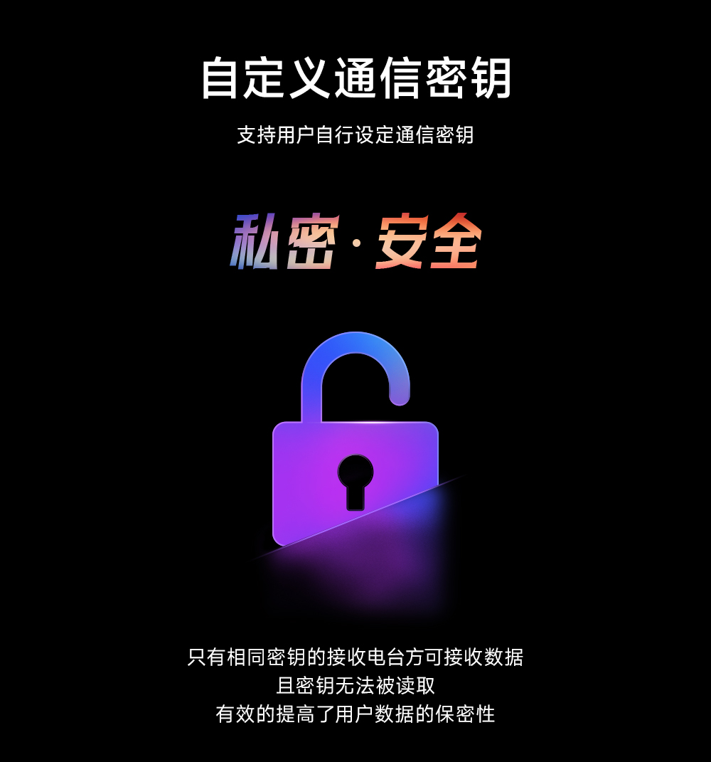 E95-DTU(433C20-485)-2.0數(shù)傳電臺(tái)通信秘鑰