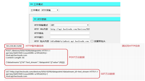 串口轉WiFi模塊處于HTTP模式