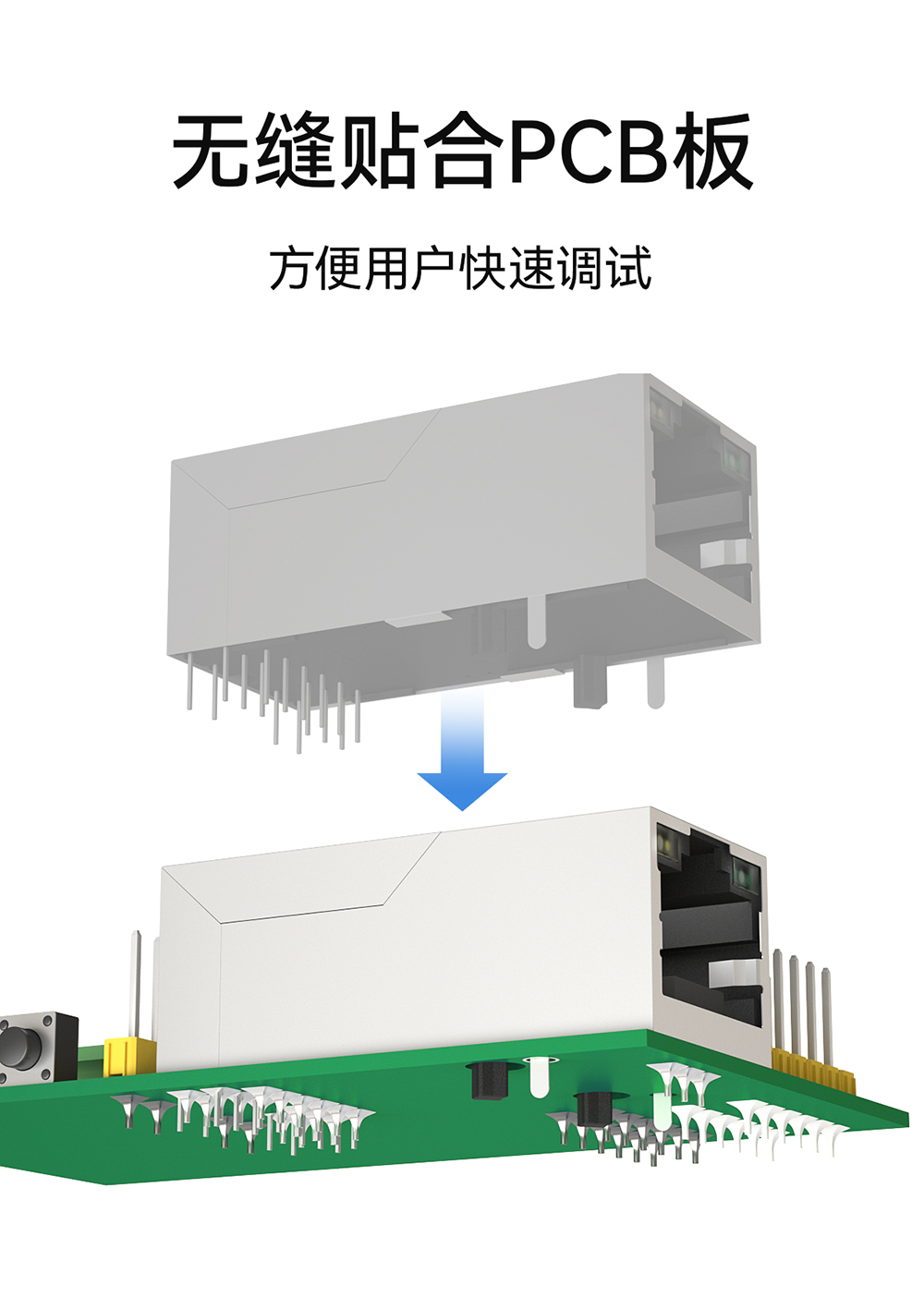 NE2-T1M 串口轉以太網模塊  (4)