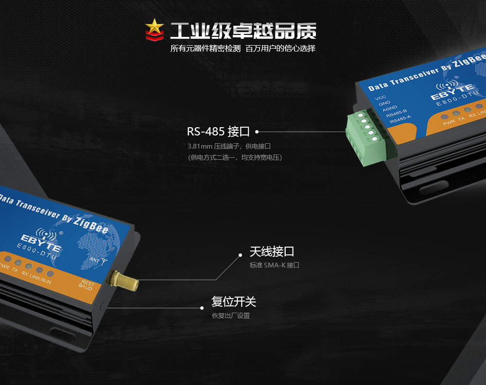 E800-DTU系列zigbee數(shù)傳電臺(tái)